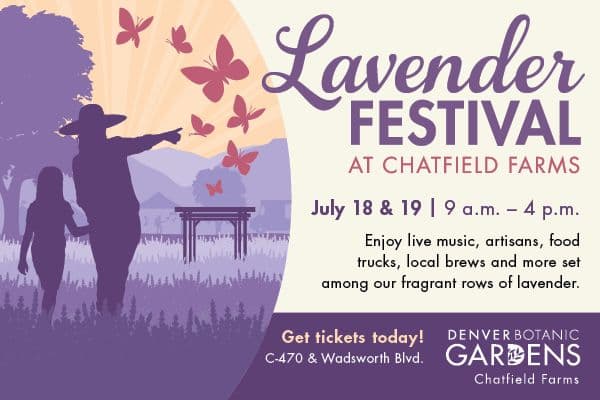 Display ad for Denver Botanic Gardens