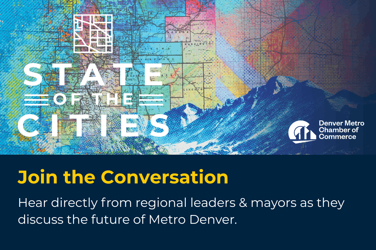 Display ad for the Denver Metro Chamber of Commerce