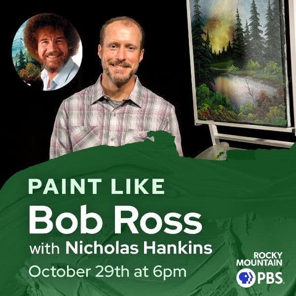 Virtual Event – Paint Happy Little Trees