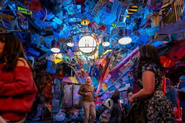 Display ad for Meow Wolf Denver