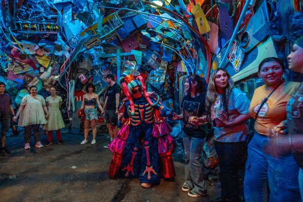 Display ad for Meow Wolf Denver