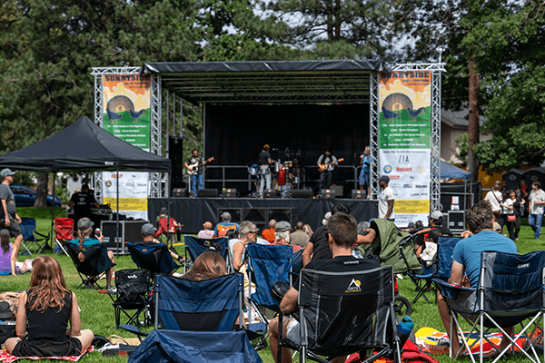 Display ad for Sunny Music Festival